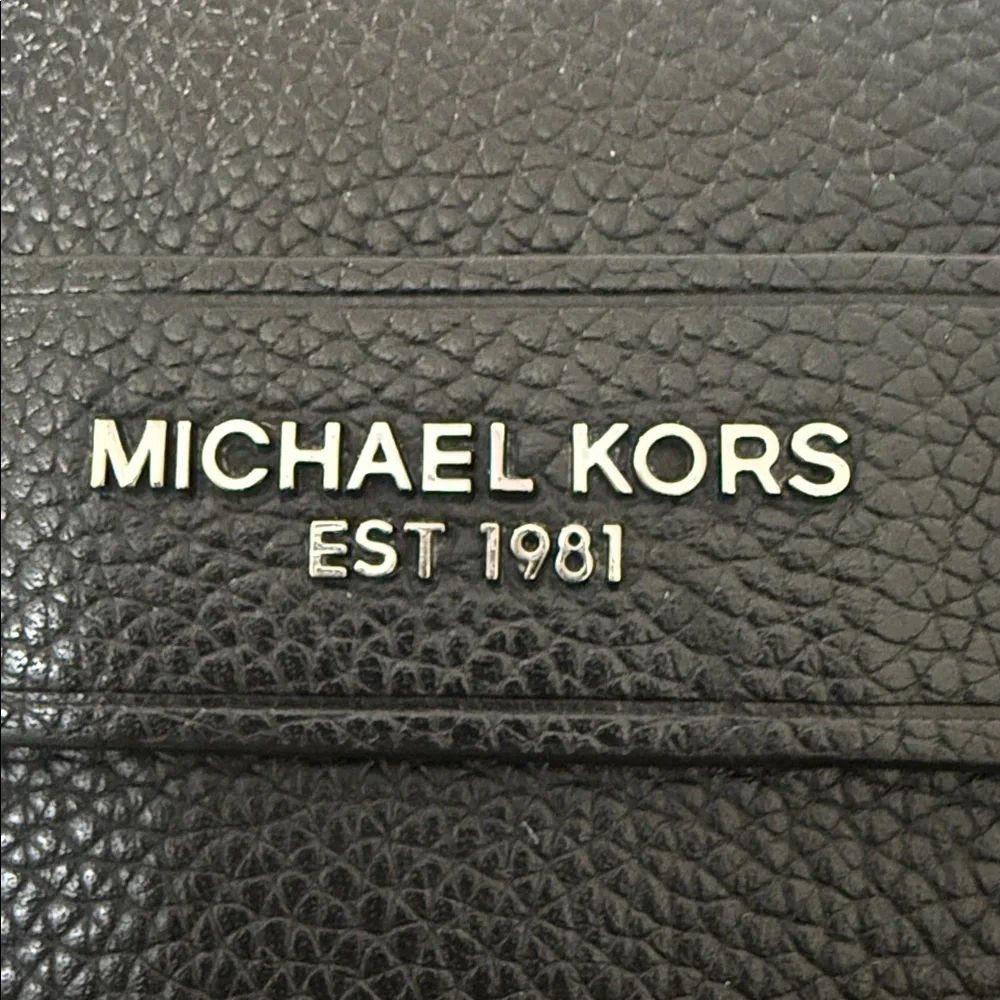 Michael Kors Men’s Cooper Large Leather Briefcase - Black - Picture 8 of 14